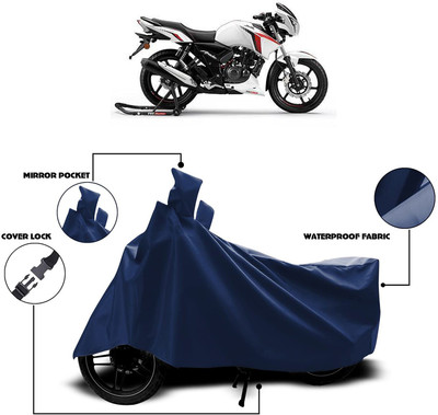 KEDIT Waterproof Two Wheeler Cover for TVS(Blue)