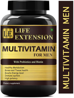 Life Extension True Vitamins with Minerals for Men Pro(60 Capsules)