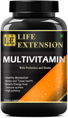 Life Extension The Real Vitamin Advanced | Multivitamins, Multiminerals Ultra(60 Capsules)