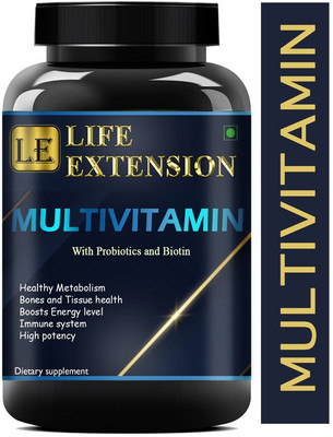 Life Extension True Vitamins with Minerals for Men and Women Pro(60 Capsules)