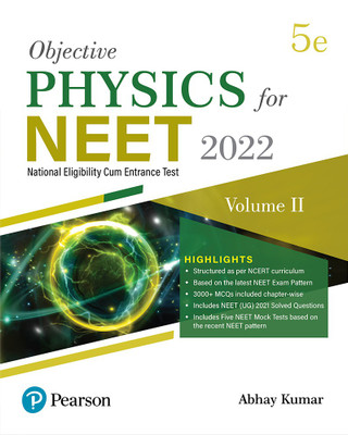 Objective Physics for NEET - Vol - II |Fifth Edition| By Pearson(Paperback, Abhay Kumar)
