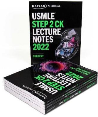 USMLE Step 2 CK Lecture Notes 2022: 5-book set(English, Paperback, Kaplan Medical)