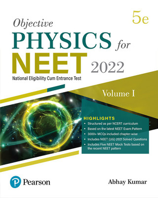 Objective Physics for NEET - Vol - I | Fifth Edition|By Pearson(Paperback, Abhay Kumar)