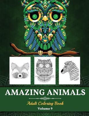 Amazing Animals Grown-ups Coloring Book(English, Paperback, Pa Publishing)