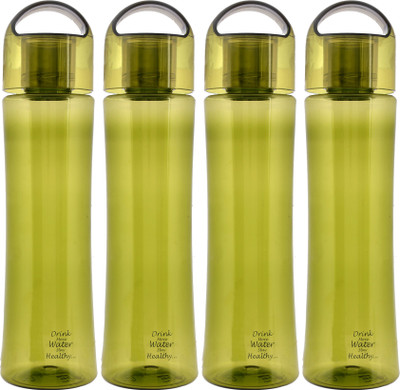 KUBER INDUSTRIES 3000 ml Plastic Bottle(Pack of 4, Green)