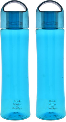 KUBER INDUSTRIES 2000 ml Plastic Bottle(Pack of 2, Blue)