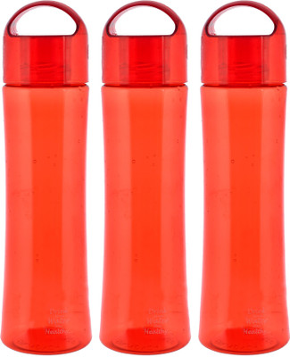 KUBER INDUSTRIES 3000 ml Plastic Bottle(Pack of 3, Red)