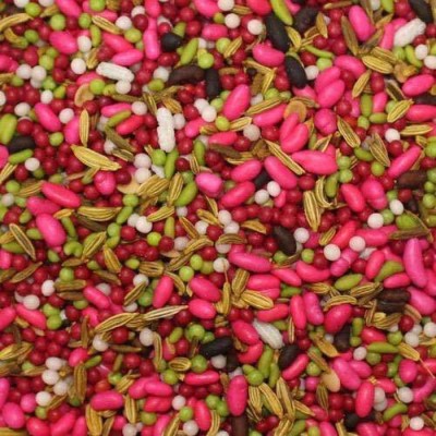 FreshoCartz Gulab Mix Saunf | Gulab Mukhwas | Rose Fennel Seeds | After meal Mukhvas Gulab Mix Fennel Seeds Mouth Freshener(125 g)