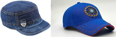 RD YTR Embroidered, Self Design, Solid Sports/Regular Cap Cap(Pack of 2)