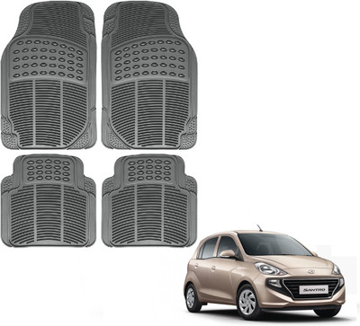 KOZDIKO Rubber Standard Mat For  Hyundai Santro(Grey)