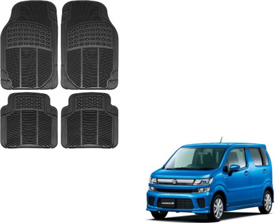 KOZDIKO Rubber Standard Mat For  Maruti WagonR(Black)
