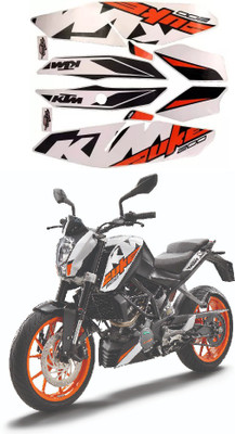 SunStick Sticker & Decal for Bike(Multicolor)