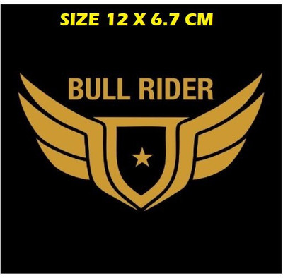 RUDRANSH Sticker & Decal for Car & Bike(Gold)