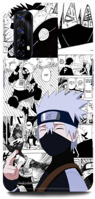 JUGGA Back Cover for Realme Narzo 20 Pro, NARUTO, SHIPPUDEN, ANIME, NEON(White, Hard Case, Pack of: 1)