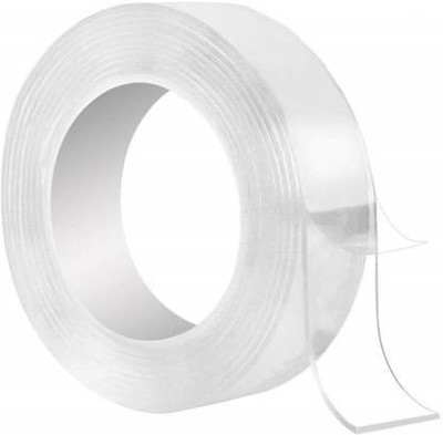 TCDPR Double-Sided Medium GEL TAPE (Manual)(Set of 1, White)