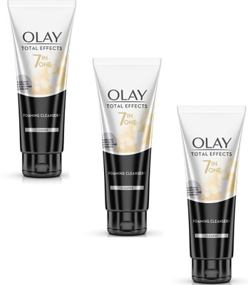 OLAY TOTAL EFFECTS FOAMING CLEANSER EACH 100G PK OF3 Face Wash(300 g)