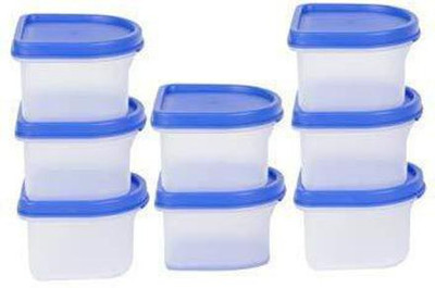 Cutting EDGE Polypropylene Grocery Container  - 250 ml(Pack of 8, Blue)