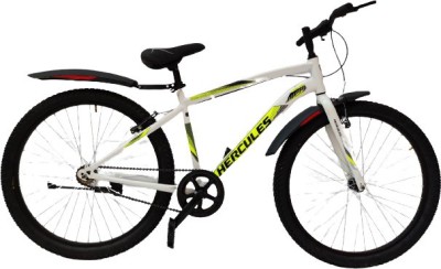 HERCULES Trail Fire Road Racing Bicycle Sports Cycle Ranger Bike 26 T Road Cycle(Single Speed, White)