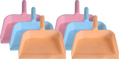 KUBER INDUSTRIES Plastic Dustpan(Multicolor)