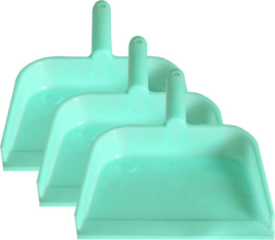 KUBER INDUSTRIES Plastic Dustpan(Green)