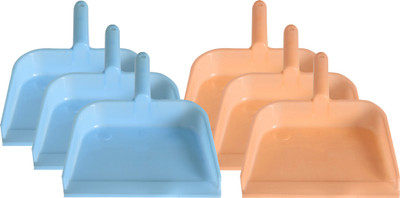 KUBER INDUSTRIES Plastic Dustpan(Multicolor)