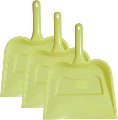 KUBER INDUSTRIES Plastic Dustpan(Green)