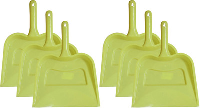 KUBER INDUSTRIES Plastic Dustpan(Green)