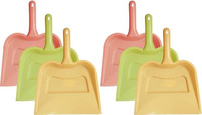 KUBER INDUSTRIES Plastic Dustpan(Multicolor)