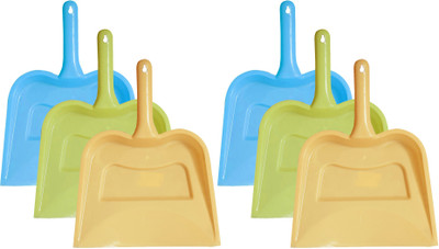KUBER INDUSTRIES Plastic Dustpan(Multicolor)