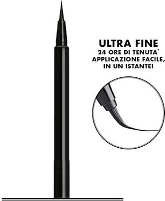 NADJA MATTE FINISH EXTRA LONG LASTING SKETCH EYE LINER 2.5 g(JET BLACK)