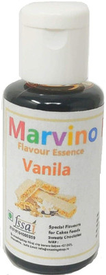 Marvino Vanilla Flavour Essence Extracts for Cakes Whip-Creams Sweets Chocloates and Ice-creams Vanilla Liquid Food Essence(20 ml)