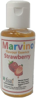 Marvino Strawberry Flavour Essence Extracts for Cakes Whip-Creams Sweets Chocloates and Ice-creams Strawberry Liquid Food Essence(20 ml)