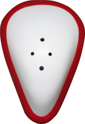 omtex Cricket Abdominal Guard for Boys Strong Protection Gear Abdominal Guard(White)