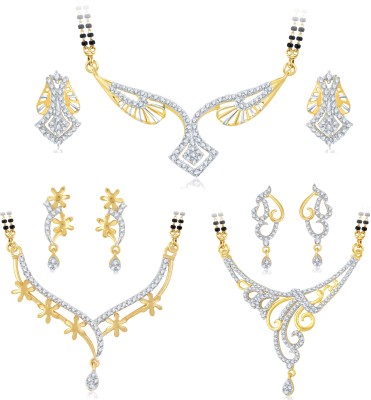 Sukkhi Alloy Gold-plated Gold Jewellery Set(Pack of 1)