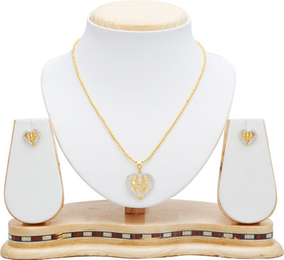Sukkhi Alloy Gold-plated Gold Jewellery Set(Pack of 2)