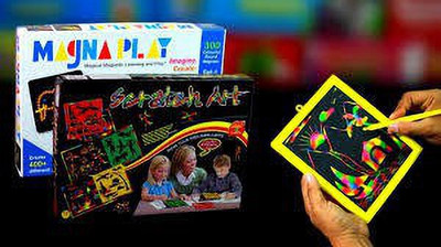 YAAH CREATION Magna play magical magnetic learning (set of 58 colourful shapes, ages 5+)(Multicolor)