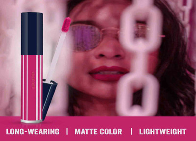 MYEONG NEW AND HIGH SHINE SMOOTH LIQUID GLOSS LIPSTICK(Dark Pink, 6 ml)