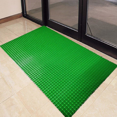 7 CLOUDS INDIA PP (Polypropylene) Door Mat(Green, Medium)