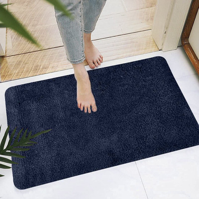 7 CLOUDS INDIA Microfiber Door Mat(Multicolor, Medium)