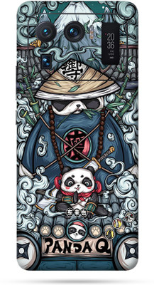 OggyBaba xiaomi mi 11 ultra, Phone Back side Protector and Camera Protector Mobile Skin(Ninja Panda Skin Matte Finish Skin)