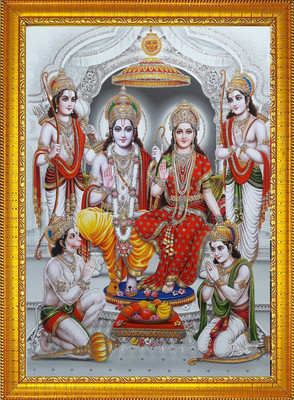 CRAFTSCORNER RAM DARBAR Religious Frame