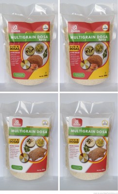 Sri Aprameya Food Products Multigrain Dosa Mix Combo 2 Spicy and 2 Plain 2 kg(Pack of 4)