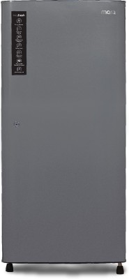 MarQ By Flipkart 196 L Direct Cool Single Door 4 Star Refrigerator(Dark Grey, 196BD4MQR1)