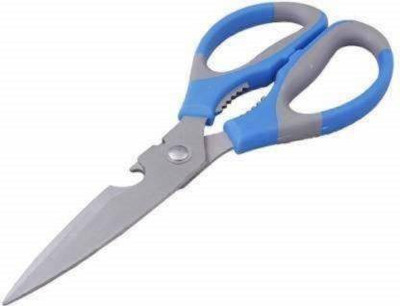 Hopedwell HWD All-Purpose Scissor (Blue Scissors(Set of 1, Multicolor)