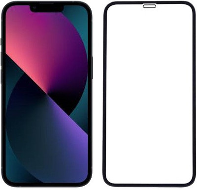 VIGHNAD Edge To Edge Tempered Glass for iPhone 13 Mini(Pack of 1)