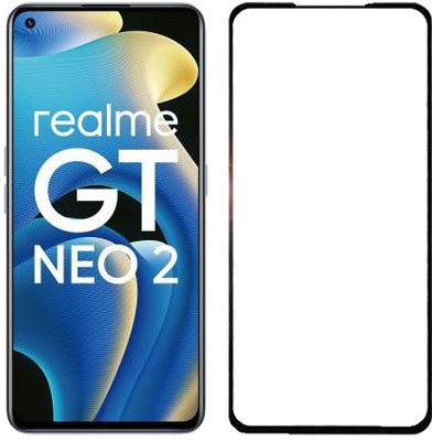 AARERED Edge To Edge Tempered Glass for realme GT NEO 2, Realme GT Neo2, realme GT NEO 2 5G(Pack of 1)