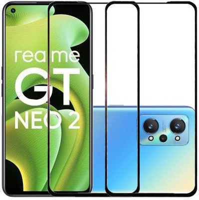 AARERED Edge To Edge Tempered Glass for realme GT NEO 2, Realme GT Neo2, realme GT NEO 2 5G(Pack of 2)