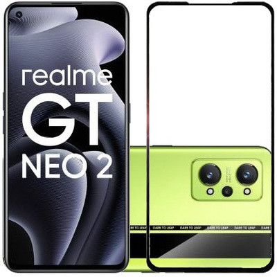 XRENGTH Edge To Edge Tempered Glass for realme GT NEO 2(Pack of 1)