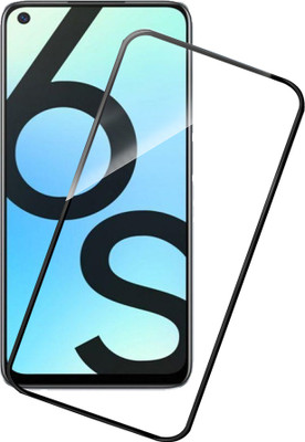 HUPSHY Edge To Edge Tempered Glass for realme 6s(Pack of 1)