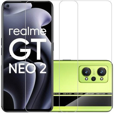 VIGHNAD Tempered Glass Guard for realme GT NEO 2, Realme GT Neo2, realme GT NEO 2 5G(Pack of 2)